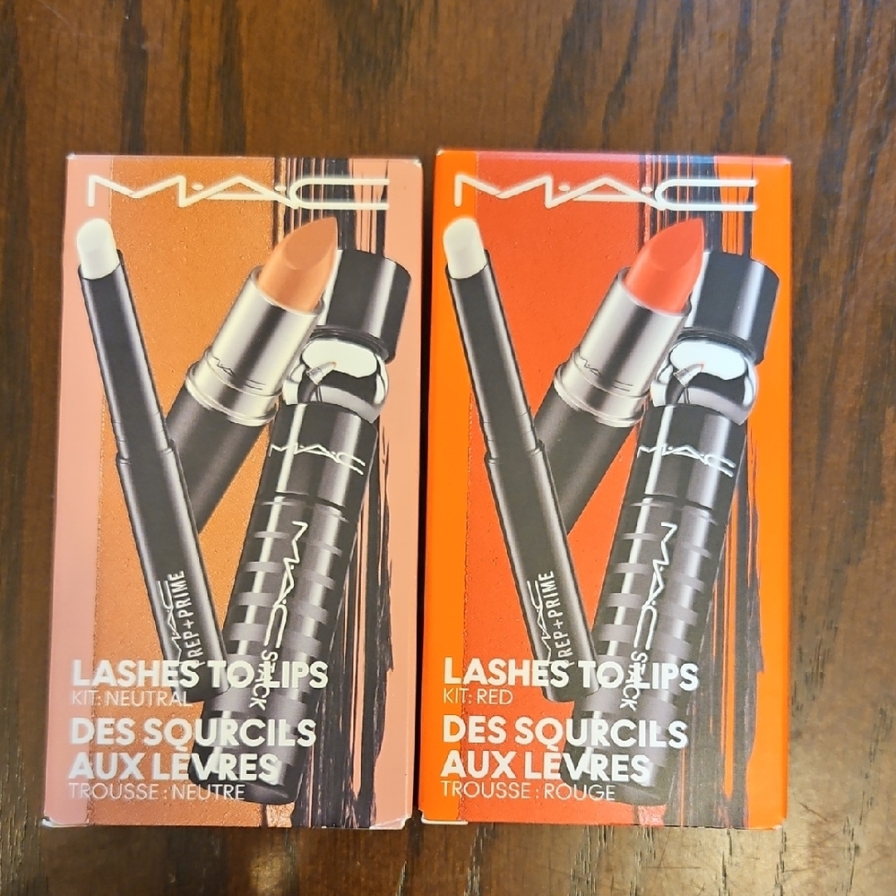 MAC Cosmetics Lashes to Lips Kit - Neutral and Red Shades